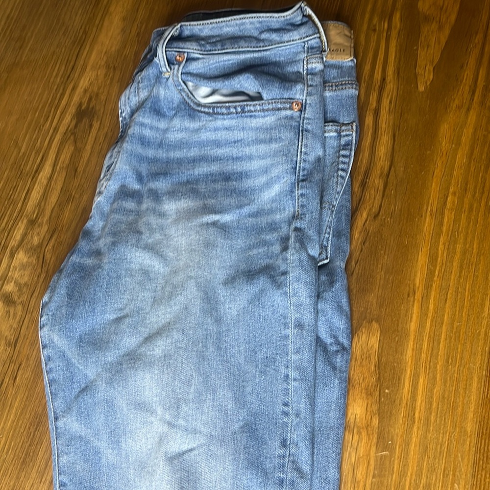 Blue American eagle jeans mens 34x34